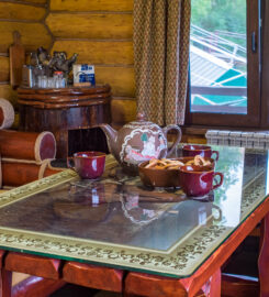 Баня на воде Домик Охотника Киев